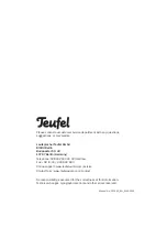 Preview for 44 page of Teufel Kombo 43 Technical Description And User Manual