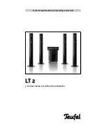 Teufel LT 2 Technical Specifications And Operating Instructions preview