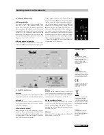 Предварительный просмотр 13 страницы Teufel LT 2 Technical Specifications And Operating Instructions