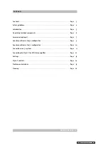 Preview for 3 page of Teufel M 320 C Technical Specifications And Operating Manual