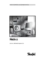 Teufel motiv 2 Technical Specifications And Operating Instructions preview