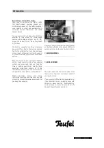 Preview for 5 page of Teufel motiv 2 Technical Specifications And Operating Instructions