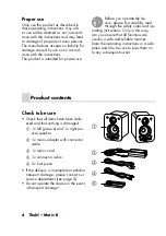 Preview for 4 page of Teufel Motiv B Technical Description And Operating Instructions