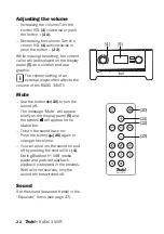 Предварительный просмотр 22 страницы Teufel Radio 3sixty Technical Description And User Manual