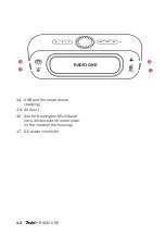 Предварительный просмотр 12 страницы Teufel RADIO ONE Technical Description And User Manual