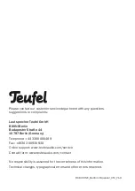 Предварительный просмотр 29 страницы Teufel RADIO ONE Technical Description And User Manual