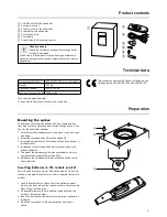 Предварительный просмотр 3 страницы Teufel S 8000 SW Technical Description And Operating Instructions