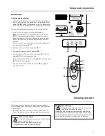 Предварительный просмотр 7 страницы Teufel S 8000 SW Technical Description And Operating Instructions