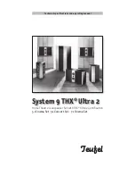 Teufel System 9 THX Ultra 2 Technical Specifications And Operating Manual preview
