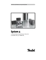 Teufel Theater 4 Hybrid Series Operating Manual preview