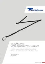 Предварительный просмотр 1 страницы TEUFELBERGER easyAccess Manufacturer'S Information And Instructions For Use