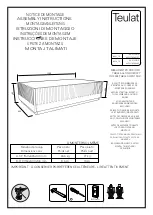 Preview for 3 page of Teulat 8435178386397 Assembly Instructions Manual