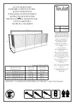 Preview for 3 page of Teulat DORIC 4D4Dr Assembly Instructions Manual