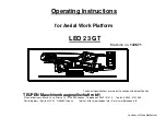 TEUPEN 140671 Operating Instructions Manual preview