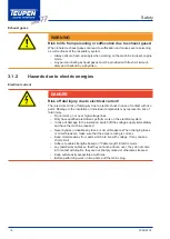 Preview for 16 page of TEUPEN LEO 27T Translation Of The Operating Instructions