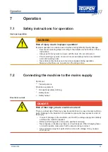 Preview for 71 page of TEUPEN LEO 27T Translation Of The Operating Instructions