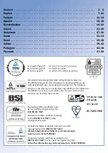 Preview for 2 page of teutonia Delta 04 Operating Instructions Manual