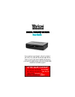 Preview for 1 page of Tevion 44217 User Manual