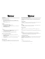 Предварительный просмотр 10 страницы Tevion CD5 8500 User Manual