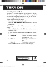 Предварительный просмотр 86 страницы Tevion E43004 User Manual