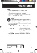 Предварительный просмотр 91 страницы Tevion E43004 User Manual
