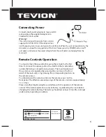 Preview for 8 page of Tevion IP320UKT User Manual