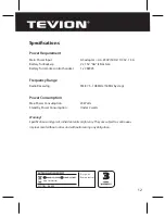 Preview for 14 page of Tevion IP320UKT User Manual