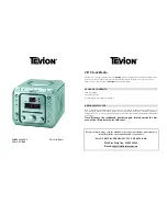 Tevion PC-5400 User Manual preview