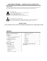 Preview for 2 page of Tevion T1497 Instruction Manual