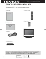 Preview for 5 page of Tevion W42-74G-GB-FTCU-UK User Manual