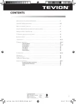 Preview for 4 page of Tevion W42-74J-GB-FHCUP-ROI User Manual