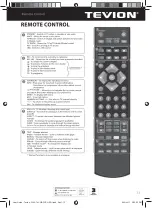 Preview for 10 page of Tevion W42-74J-GB-FHCUP-ROI User Manual