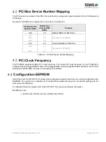 Preview for 10 page of Tews Technologies TPCE260 User Manual