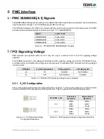 Preview for 11 page of Tews Technologies TPCE260 User Manual