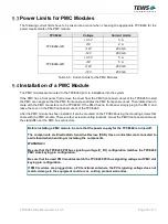 Preview for 13 page of Tews Technologies TPCE260 User Manual