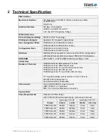 Preview for 8 page of Tews Technologies TPMC632 Series User Manual