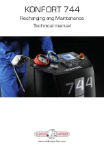 Предварительный просмотр 1 страницы TEXA KONFORT 744 Technical Manual