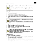 Preview for 13 page of TEXA TENSION CONTROLLER User Manual