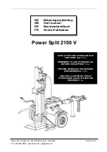Texas A/S Power Split 2100 V User Manual preview