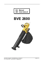 Texas Equipment BVE 2600 User Manual preview