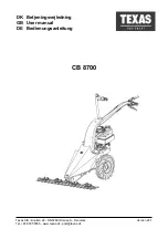 Texas Equipment CB 8700 User Manual preview