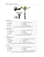 Предварительный просмотр 3 страницы Texas Equipment EA 5200 Instruction Manual