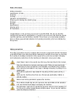 Preview for 7 page of Texas Equipment ELS 2500 User Manual