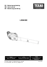 Texas Equipment LBX4000 User Manual preview