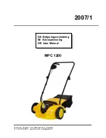 Texas Equipment MPC 1200 User Manual preview