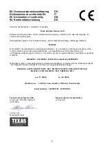 Предварительный просмотр 29 страницы Texas Equipment PCX2000 User Manual