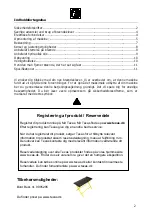 Preview for 2 page of Texas Equipment Power Split 370 H User Manual