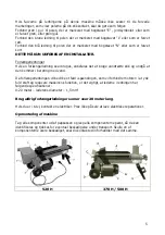 Preview for 5 page of Texas Equipment Power Split 370 H User Manual