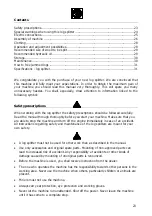 Preview for 23 page of Texas Equipment Power Split 370 H User Manual