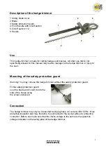 Preview for 9 page of Texas Equipment SH 550 User Manual